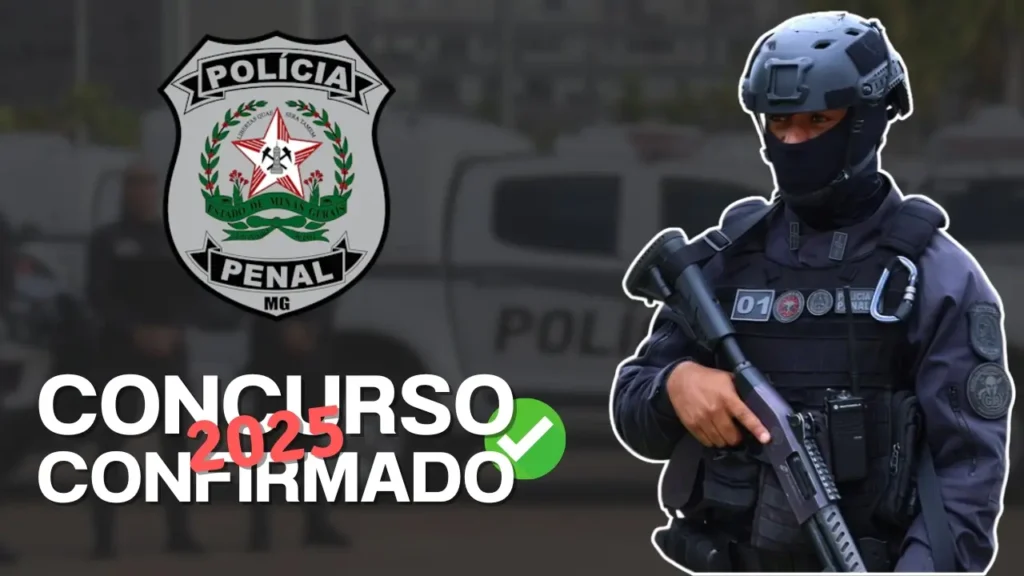 Concurso Policia Penal de MG 12082025